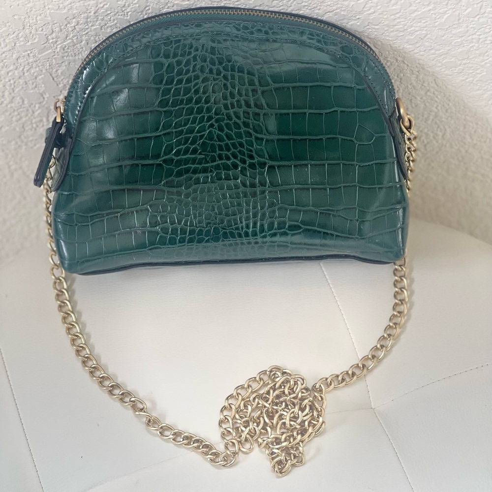 Small Crossbody Bags for Women Snakeskin Purse,Fashion Bag with gold chain